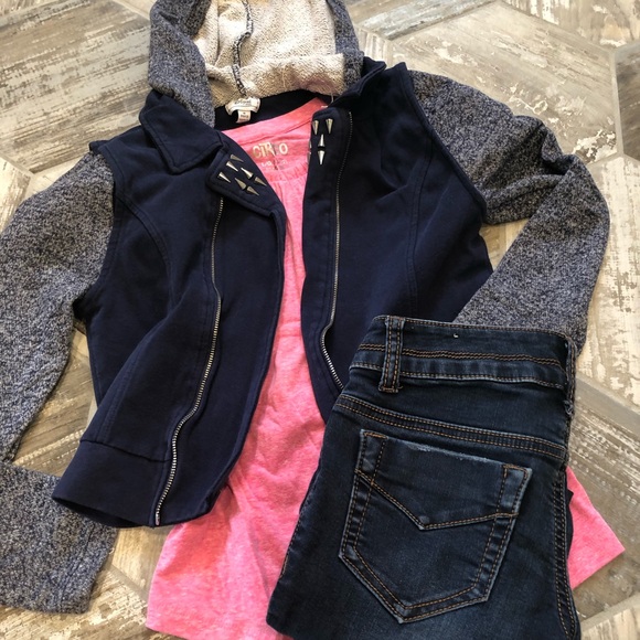 Mudd Other - Mudd dark wash jeans outfit bundle size 14